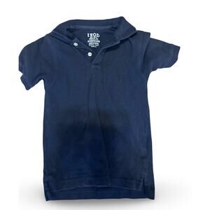 IZOD Boys Polo Shirt Size 6/7 | Short Sleeve Collared | Blue